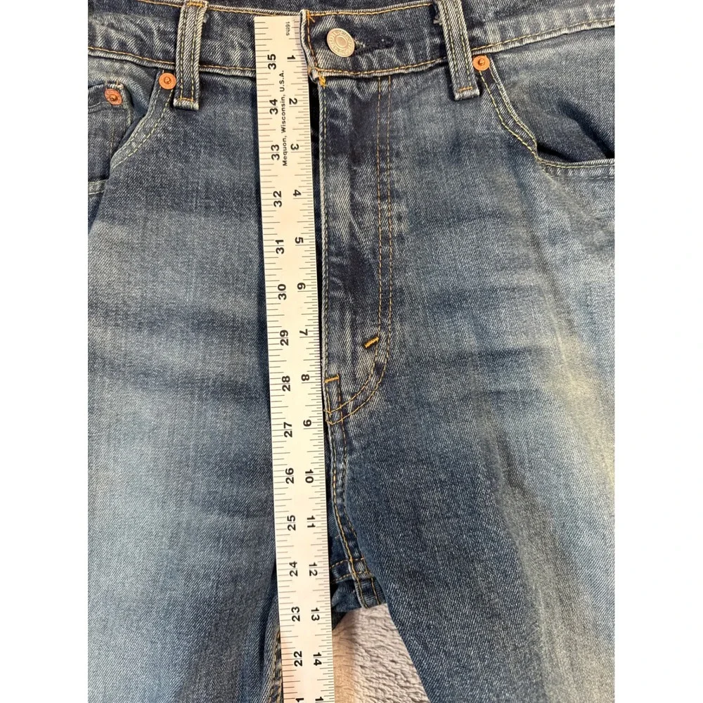 Levi's 505 Regular Fit Jeans W36 L30 Blue Denim Classic 1985 Menswear Chore Work